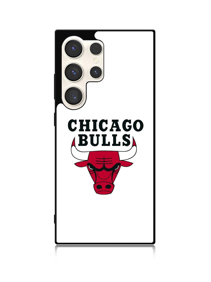 Chicago Bulls White Samsung Galaxy S23 Ultra 5G Case QC9324