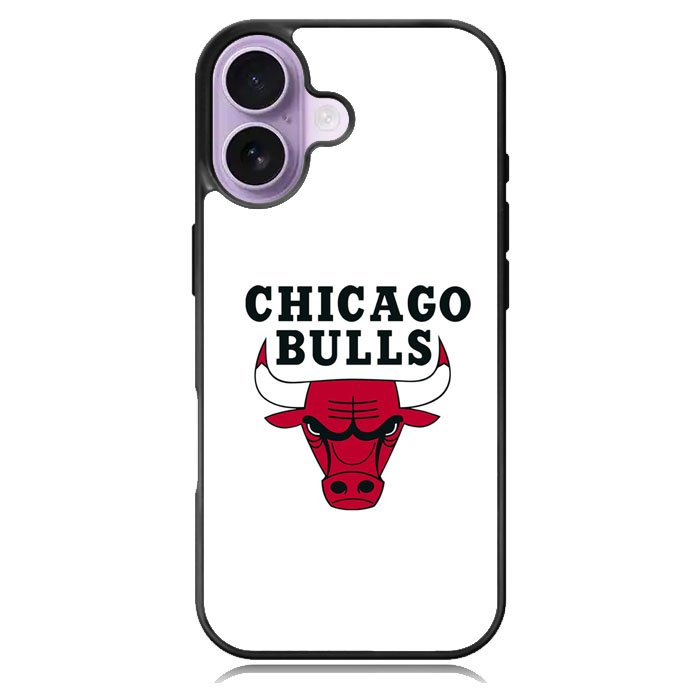 Chicago Bulls White iPhone 17 Case OV9324