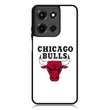 Chicago Bulls White Motorola Moto G 5G 2025 Case OV9324