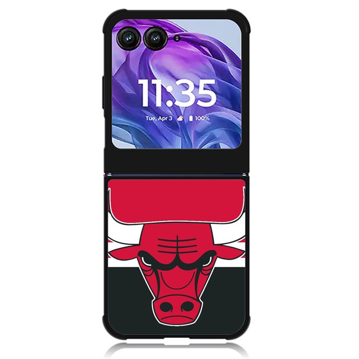 Chicago Bulls Logo Motorola Moto Razr Plus 2024 , Moto Razr+ 2024 Case OV9322