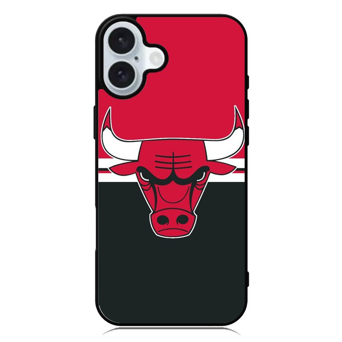 Chicago Bulls Logo iPhone 16 Case QC9322
