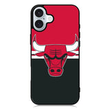 Chicago Bulls Logo iPhone 16 Case QC9322