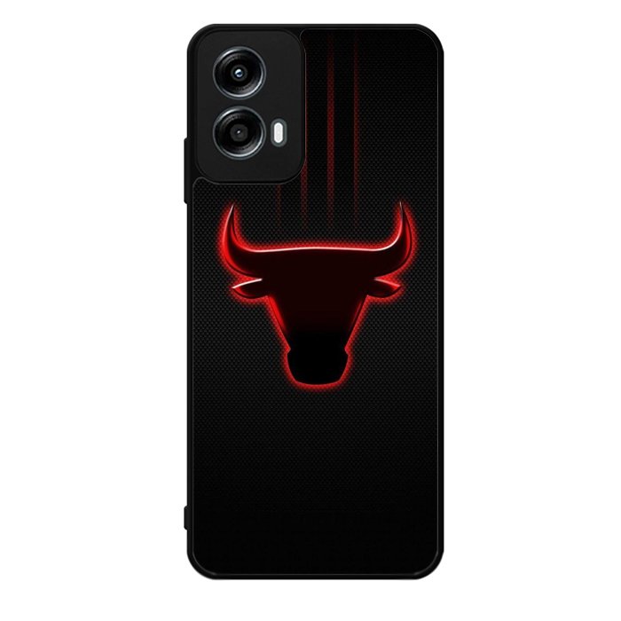 Chicago Logo Strips Motorola Moto G Play 2024 Case OV9325