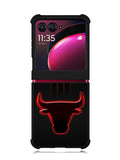 Chicago Logo Strips Motorola Moto Razr Plus 2023 , Moto Razr+ 2023 Case OV9325