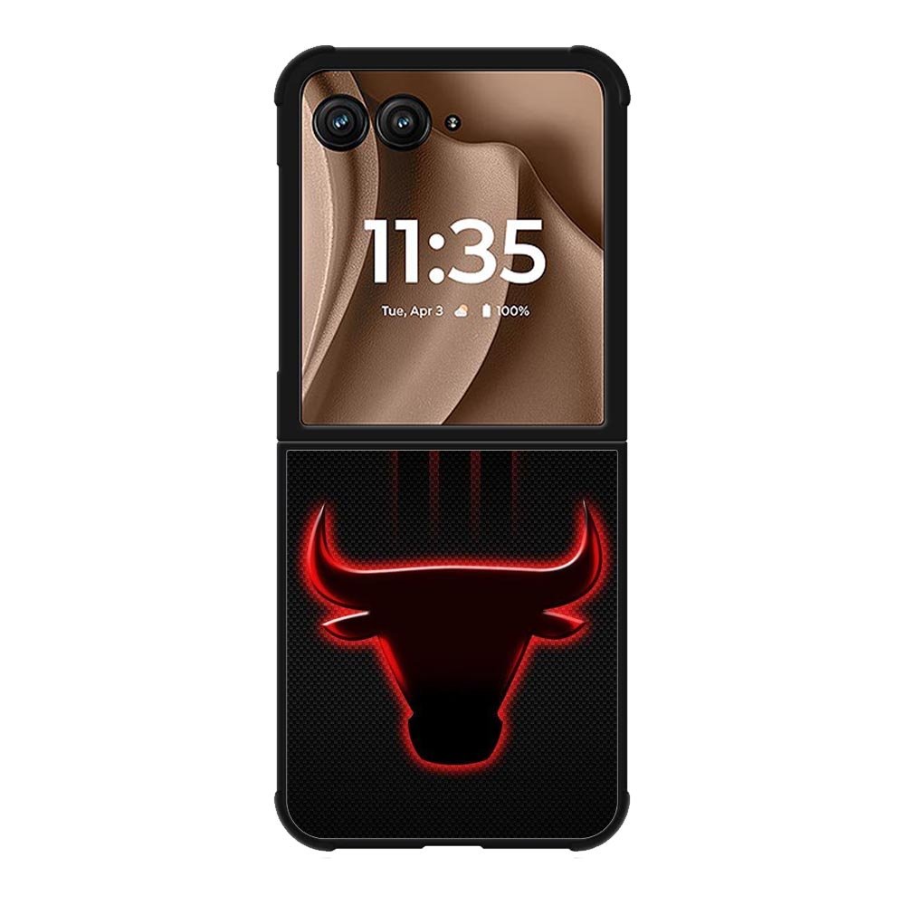 Chicago Logo Strips Motorola Moto RAZR Plus 2025 Case OV9325