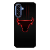 Chicago Logo Strips Samsung Galaxy A17 Case QC9325