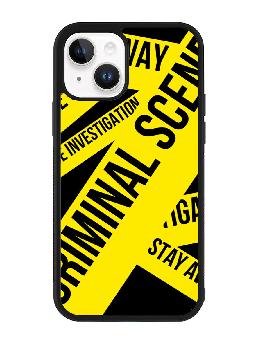 Criminal Scene iPhone 14 Plus Case QC9329