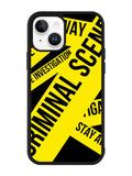 Criminal Scene iPhone 14 Plus Case QC9329