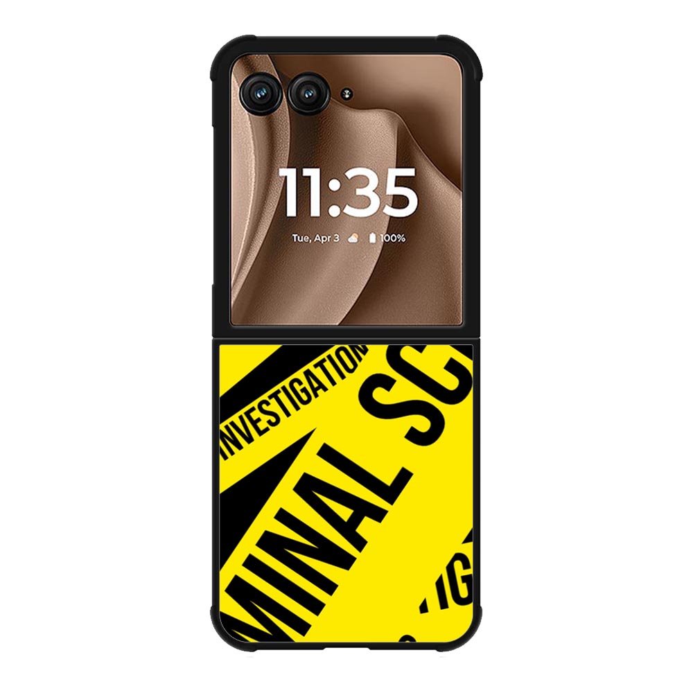 Criminal Scene Motorola Moto RAZR Plus 2025 Case OV9329