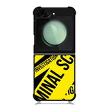 Criminal Scene Samsung Galaxy Z Flip 6 5G 2024 Case OV9329