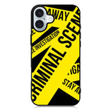 Criminal Scene iPhone 16 Case QC9329
