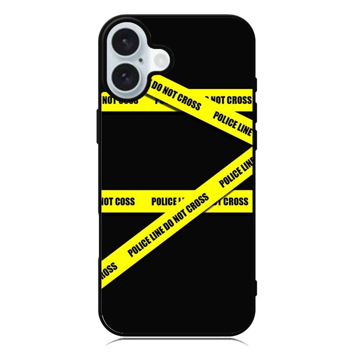 Line Police iPhone 16 Case QC9364