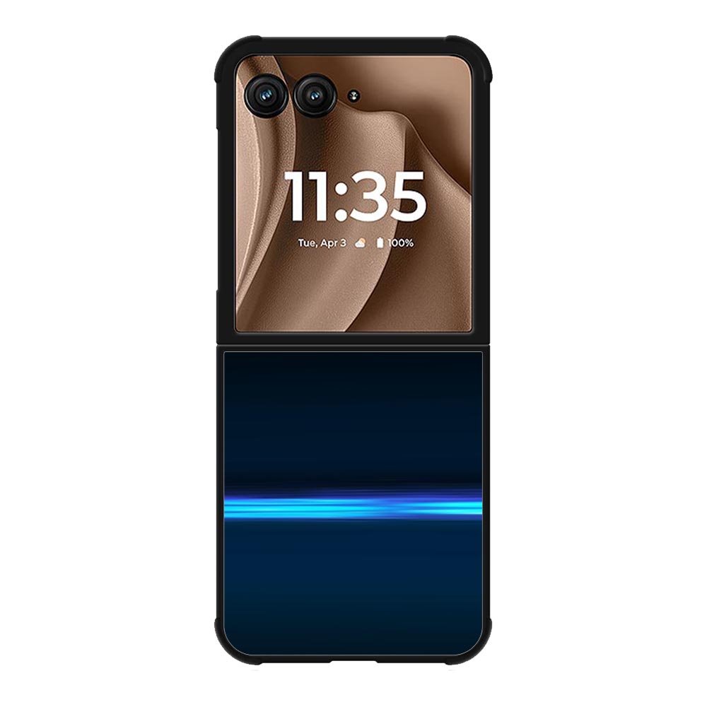 Line Blue Motorola Moto RAZR Plus 2025 Case OV9363