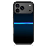 Line Blue iPhone 17 Pro Case RC9363