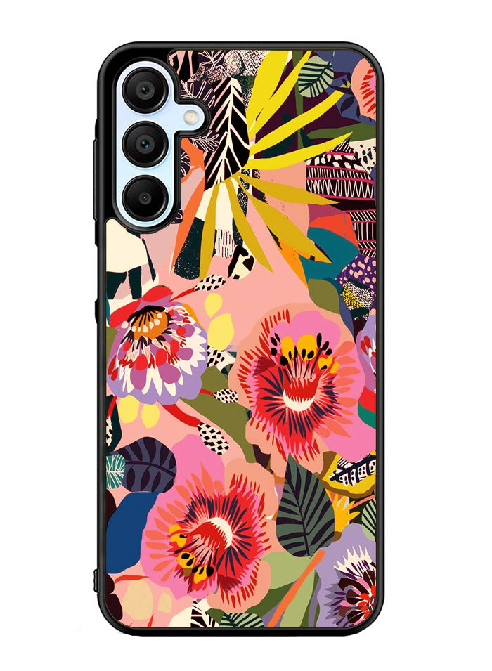 Floral Art Samsung Galaxy A15 5G Case OV9345