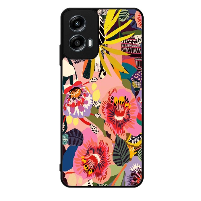 Floral Art Motorola Moto G Play 2024 Case OV9345
