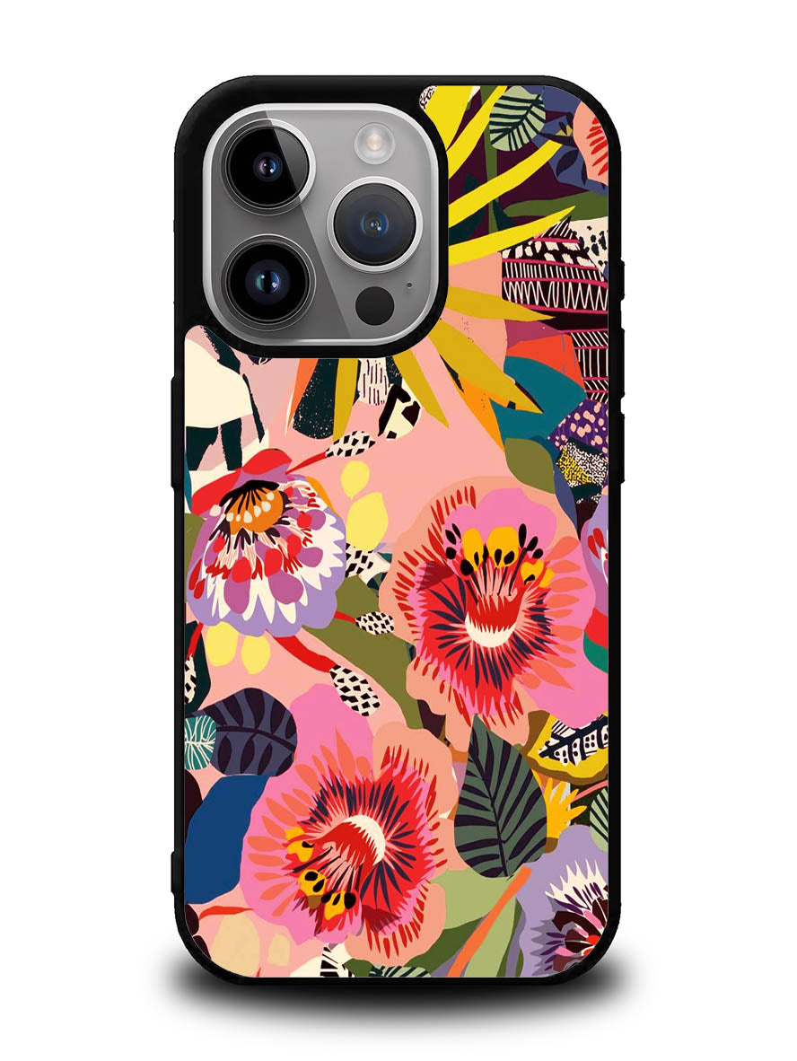 Floral Art iPhone 16 Pro Case OV9345