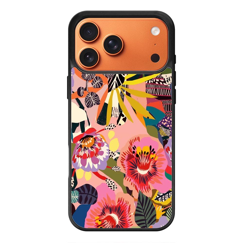 Floral Art iPhone 17 Pro Max Case OV9345