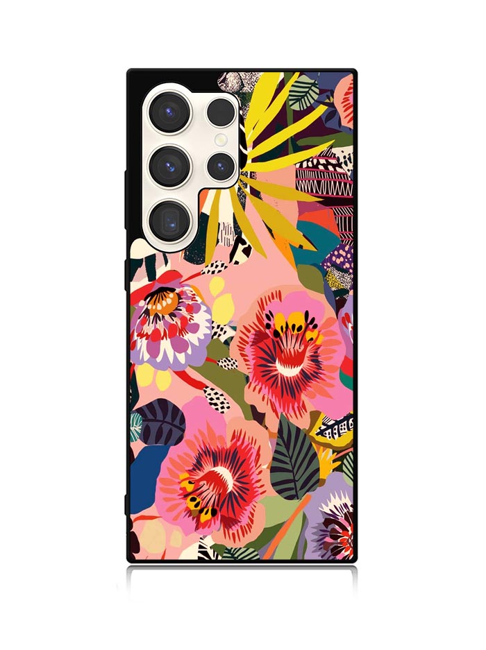Floral Art Samsung Galaxy S25 Ultra 5G Case QC9345