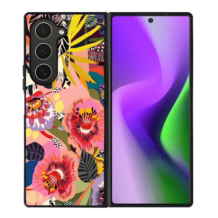 Floral Art Samsung Galaxy Z Fold 6 5G 2024 Case OV9345