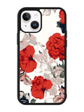 Big Red Peony iPhone 15 Plus Case OV9317