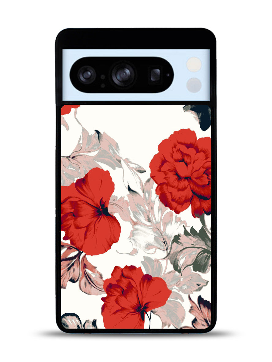 Big Red Peony Google Pixel 8 Pro Case QC9317