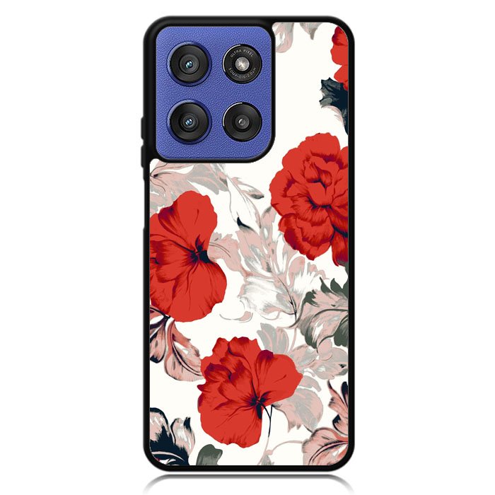 Big Red Peony Motorola Moto G Stylus 5G 2025 Case OV9317