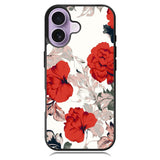 Big Red Peony iPhone 17 Case OV9317