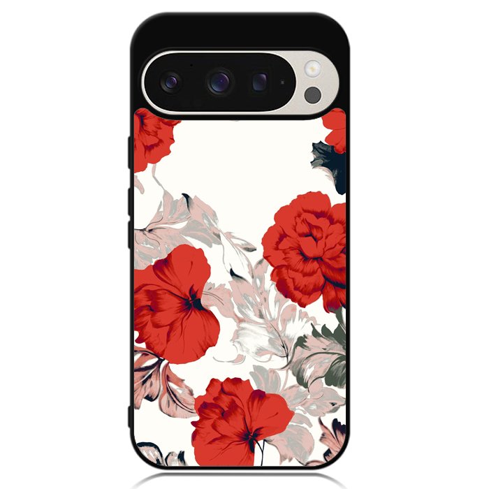 Big Red Peony Google Pixel 9 | Pixel 9 Pro Case OV9317