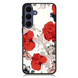 Big Red Peony Samsung Galaxy S25 FE Case OV9317