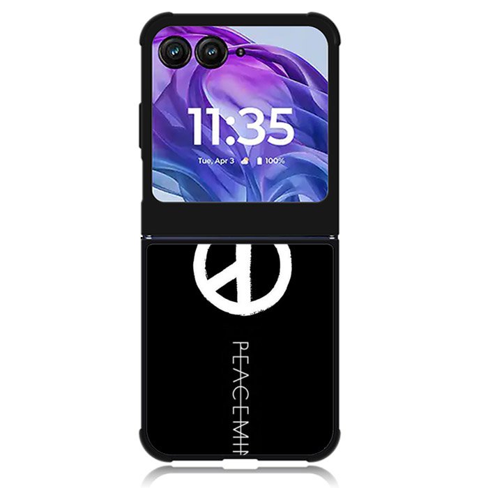 Peaceminusone Logo Motorola Moto Razr Plus 2024 , Moto Razr+ 2024 Case OV9389