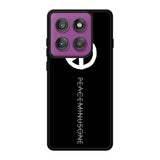 Peaceminusone Logo Motorola Moto Edge 60 Pro Case QC9389