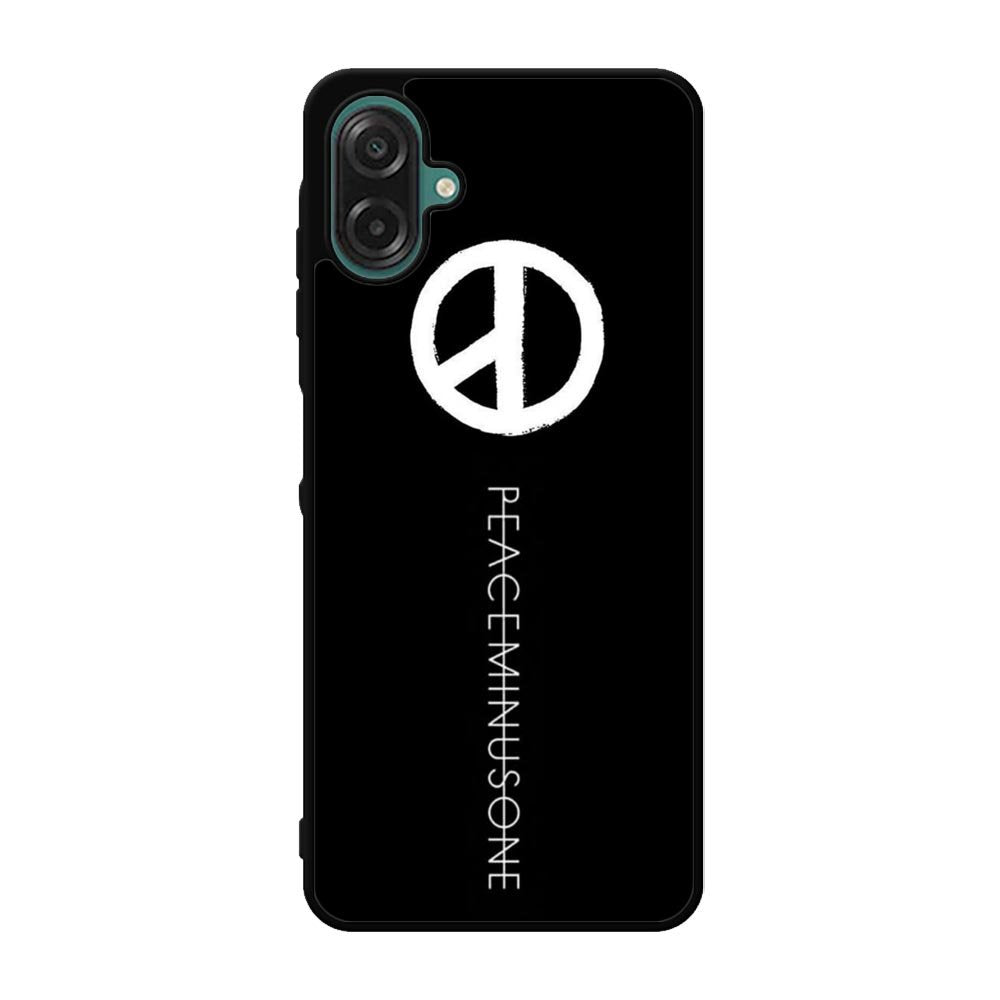 Peaceminusone Logo Samsung Galaxy A07 Case QC9389