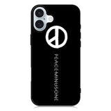 Peaceminusone Logo iPhone 16 Case QC9389