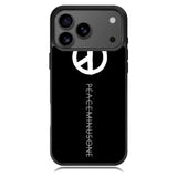 Peaceminusone Logo iPhone 17 Pro Case RC9389