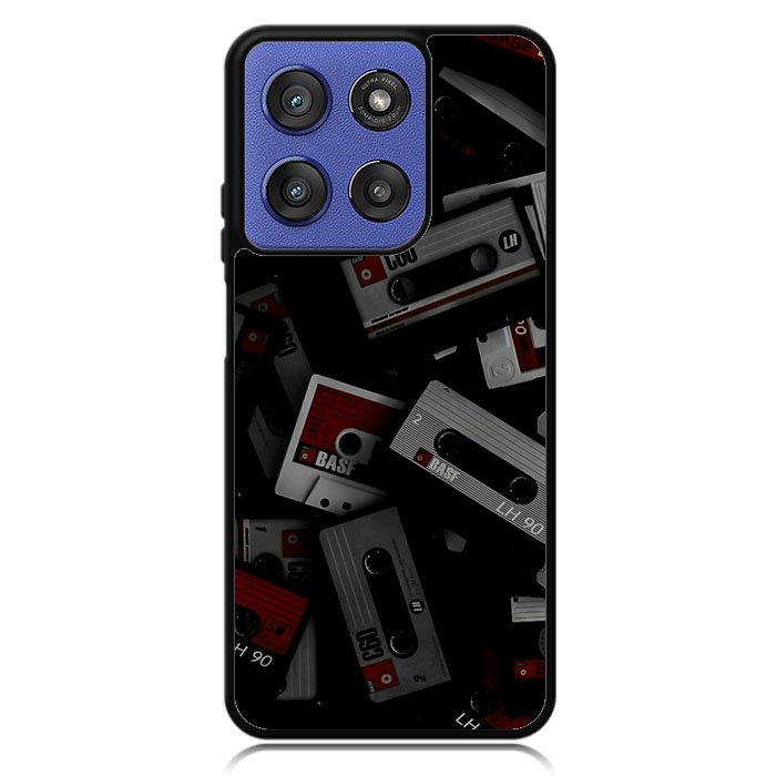 Retro Cassette Tape Motorola Moto G Stylus 5G 2025 Case OV9395