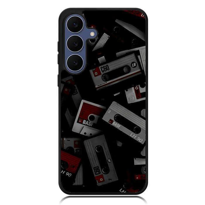 Retro Cassette Tape Samsung Galaxy S25 FE Case OV9395