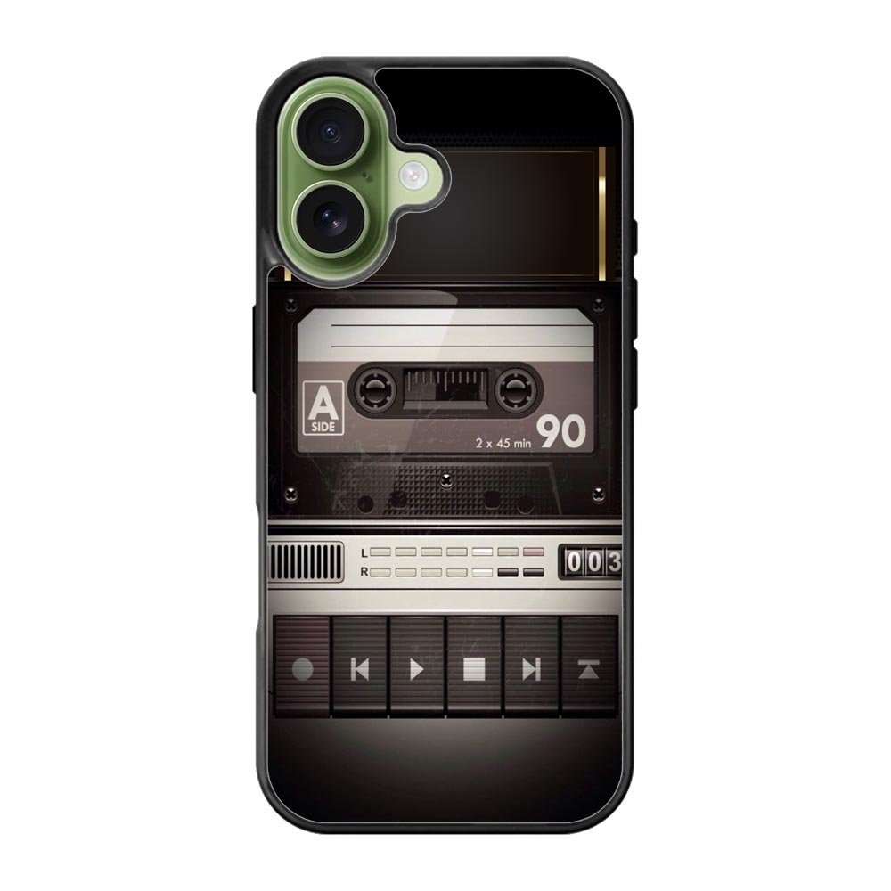 Retro Cassette Tape iPhone 17 Case OV9396