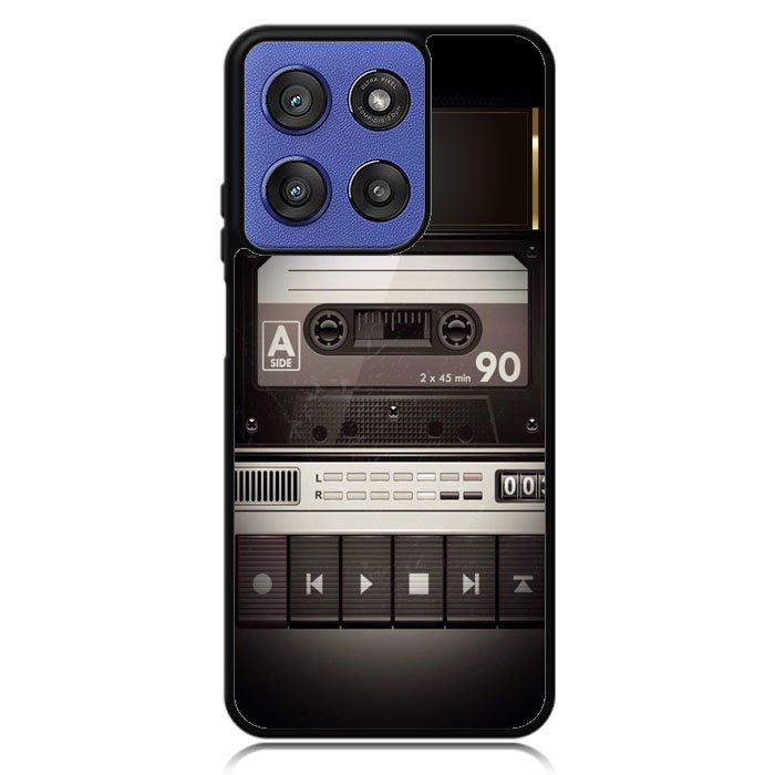 Retro Cassette Tape Motorola Moto G Stylus 5G 2025 Case OV9396