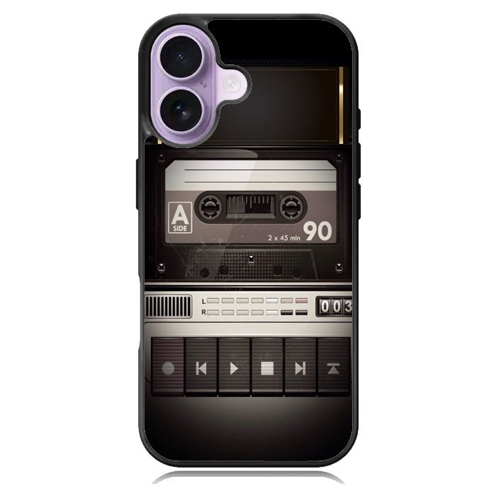 Retro Cassette Tape iPhone 17 Case OV9396