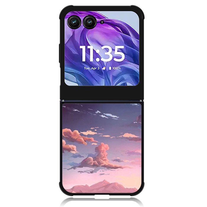 Sunsets are so beautiful Motorola Moto Razr Plus 2024 , Moto Razr+ 2024 Case OV9403