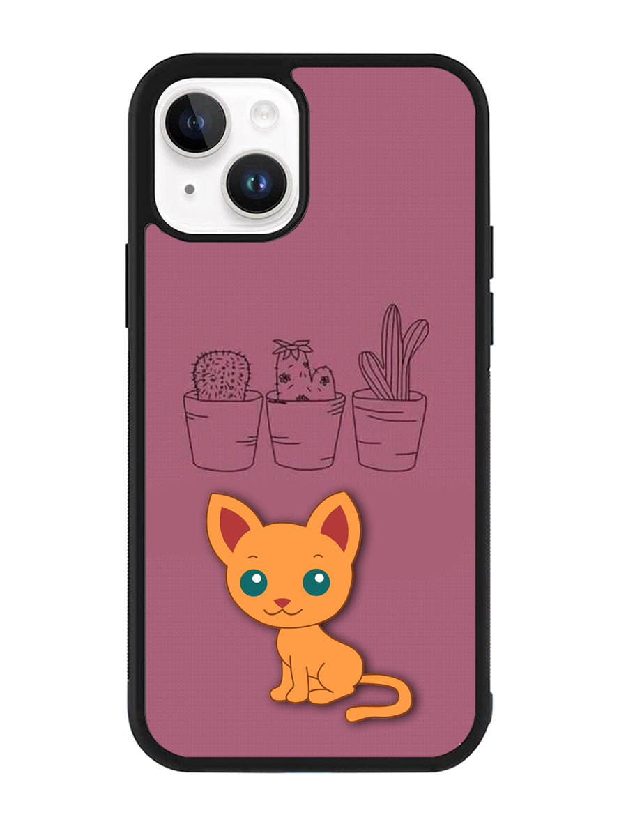 Cartoon Cute Cats iPhone 14 Plus Case QC9321