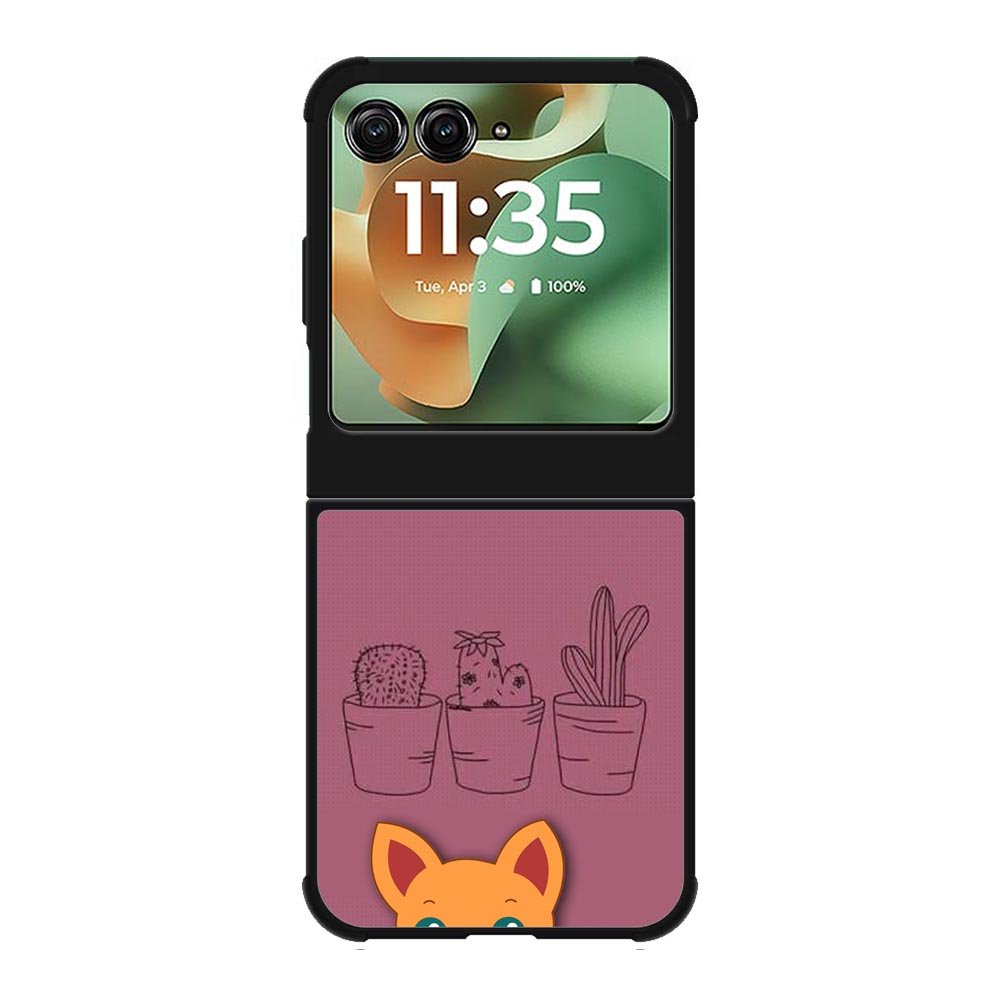 Cartoon Cute Cats Motorola Moto RAZR 2025 Case OV9321