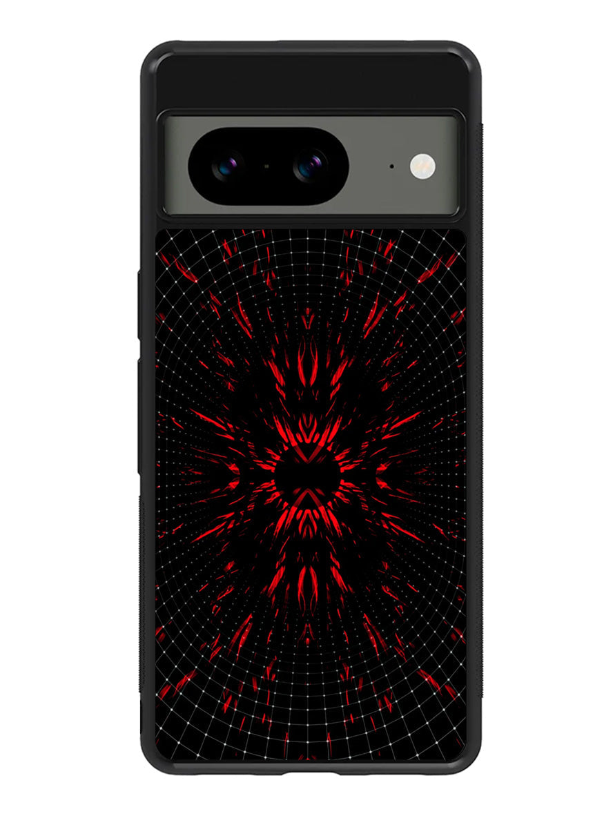 Aesthetic Red Google Pixel 8A Case QC9313