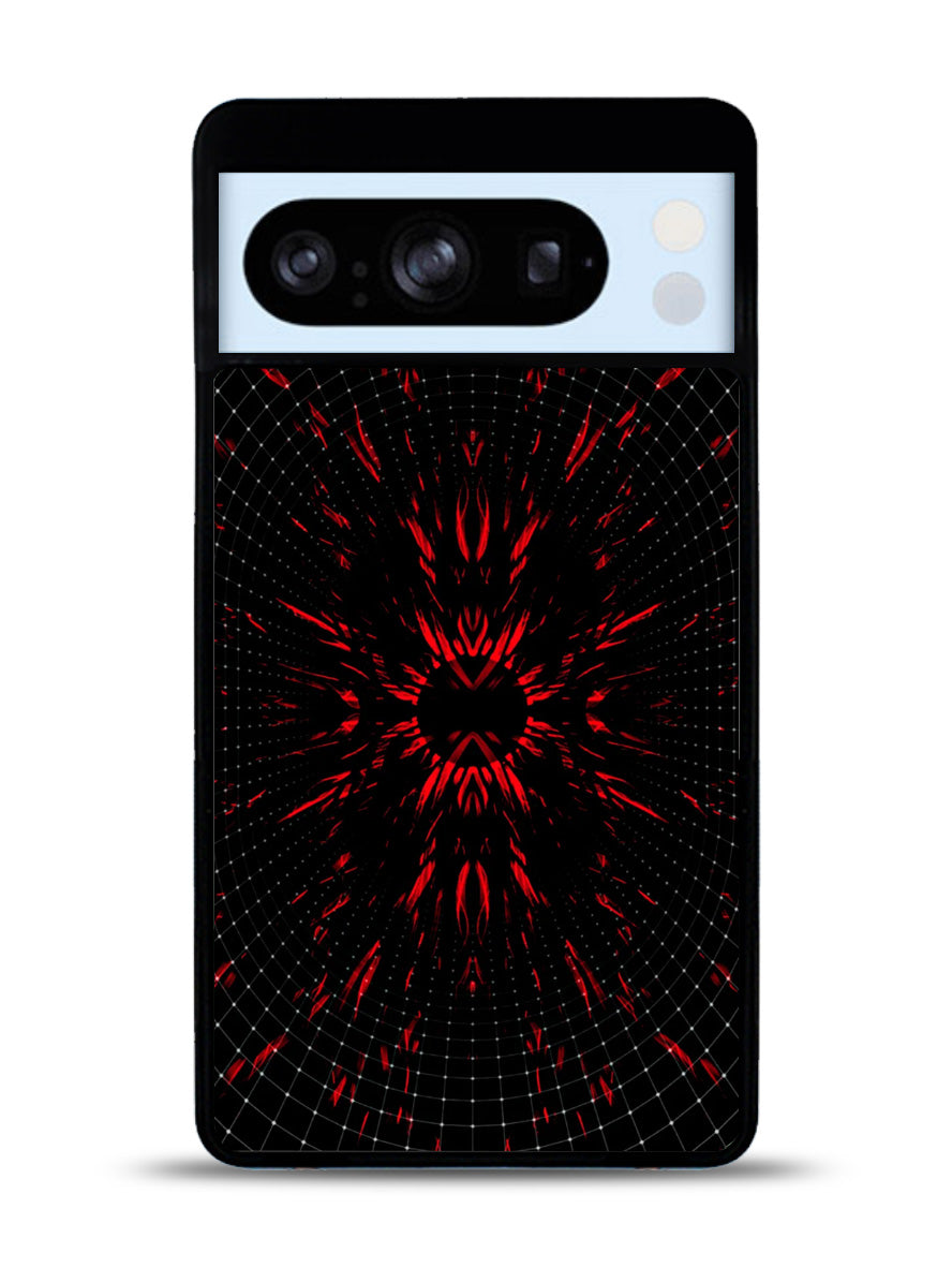 Aesthetic Red Google Pixel 8 Pro Case QC9313