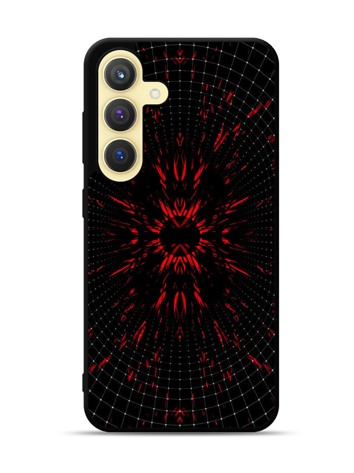 Aesthetic Red Samsung Galaxy S25 5G Case OV9313