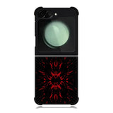 Aesthetic Red Samsung Galaxy Z Flip 6 5G 2024 Case OV9313