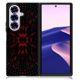Aesthetic Red Samsung Galaxy Z Fold 7 Case OV9313