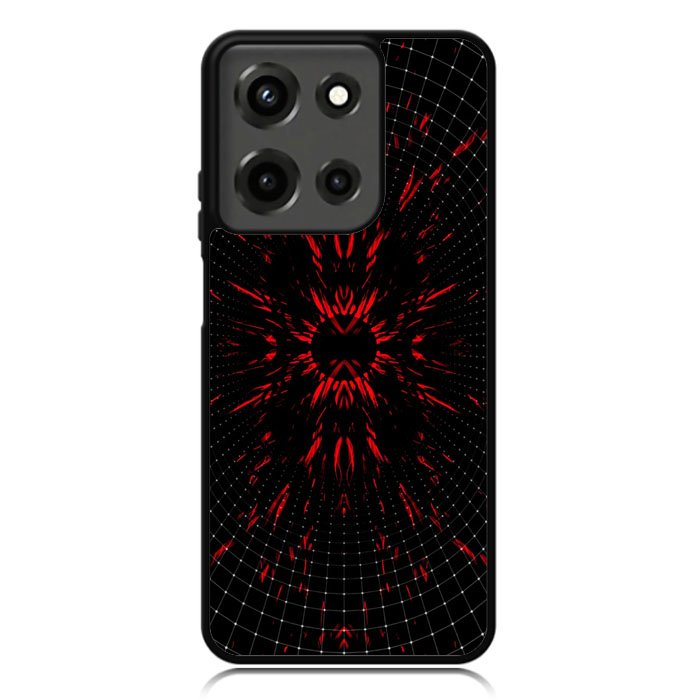 Aesthetic Red Motorola Moto G 5G 2025 Case OV9313
