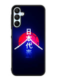 Samurai Blue Samsung Galaxy A35 5G Case OV9398